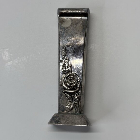 Classic Rose by Reed & Barton Sterling Silver Salt Or Pepper Shaker (1) Roses - Picture 4 of 11